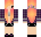 sunset chibi flower