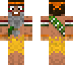 tribal skin w beard