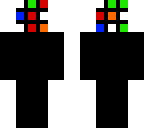 unsolved then solved rubiks