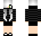 white haired sweater girl