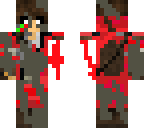withered red cyborg