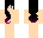 black and purple hair base