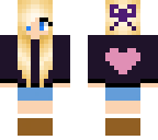 blonde purple jacket