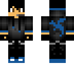 blue gamer boy