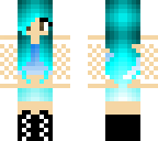 blue girl