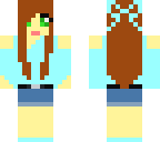 blue girl