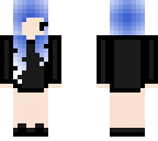 blue hair gothic
