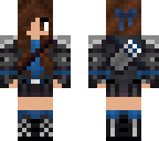 brown aphmau blue