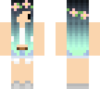 chibi blue girl