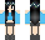 cute blue girl