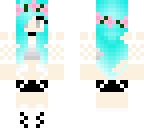 cute girl blue