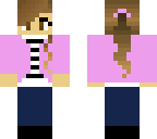 cute pink girl
