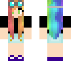 hipster lab girl
