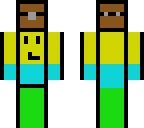 noob holding a chest