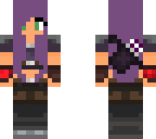 purple and green aphmau