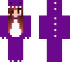 purple dino onsie