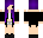 purple hair chibi