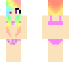 rainbow bikini