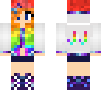 rainbow galaxy girl