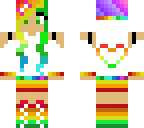 rainbow girl