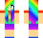 rainbow girl