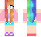 rainbow girl