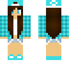 teal plaid