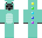 wither skeleton dinosaur onsie