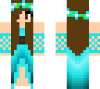 blue girl