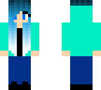 blue skin