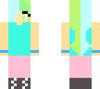cotton candy girl in aussie sport outfit