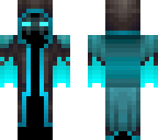 cyan enderman
