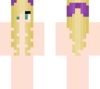 dress your curly haired blonde cat ears girl
