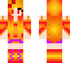 fire bow girl