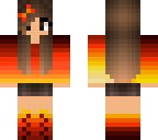 flame girl edit