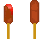 hotdog on a stick