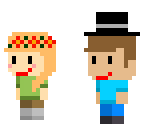 kawaii kids alex and steve