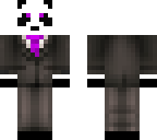 panda in suit