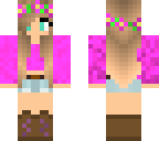 pink pie girl