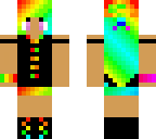 rainbow girl