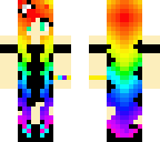 rainbow girl