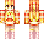 very warm girl