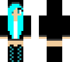 blue girl