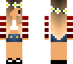 chibi summer girl
