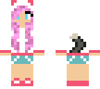 cute kitten girl