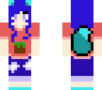 cute minecraft t-shirt girl