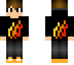fire nation boy - orange