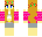 flower brunette