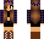 goth purple girl fixed