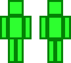 green block man